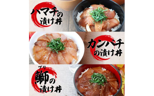 KAS008 訳あり魚屋の最強漬け丼5種セット 各80g×2P 計10P マグロ ブリ カンパチ タイ ハマチ タレ漬け 簡単 海鮮丼 お刺身 刺身 おかず 惣菜 魚 魚介類 海鮮 新鮮 個包装 小分け 訳アリ