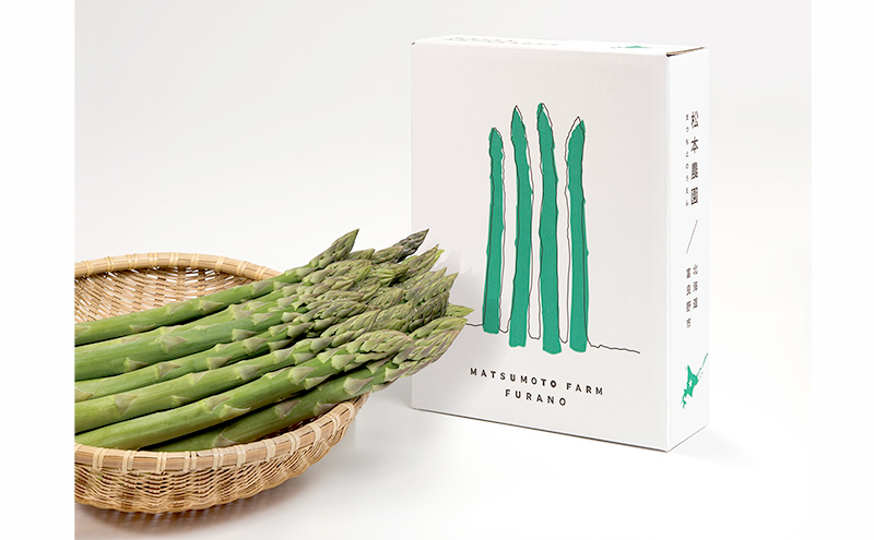 【2026年4月上旬より発送】北海道 富良野産 グリーンアスパラガス S～2Lサイズ 無選別品 約1kg (松本農園) 野菜 新鮮 直送 朝採り アスパラガス 道産 北海道 ふらの 