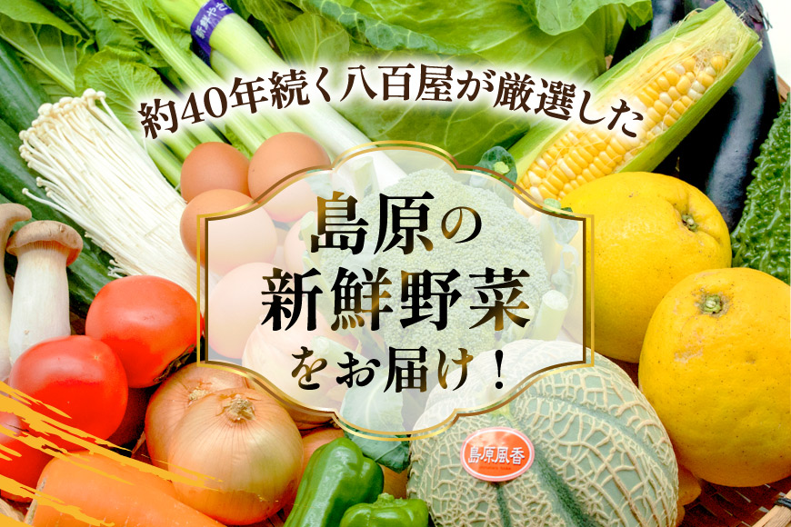 長崎県島原市のふるさと納税 BE236 旬の野菜・フルーツ (12〜14品目)・卵 (6個) おまかせ セット【 野菜 果物 卵 やさい くだもの 果物 タマゴ たまご 詰め合わせ フードショップ江戸屋 長崎県 島原市 】