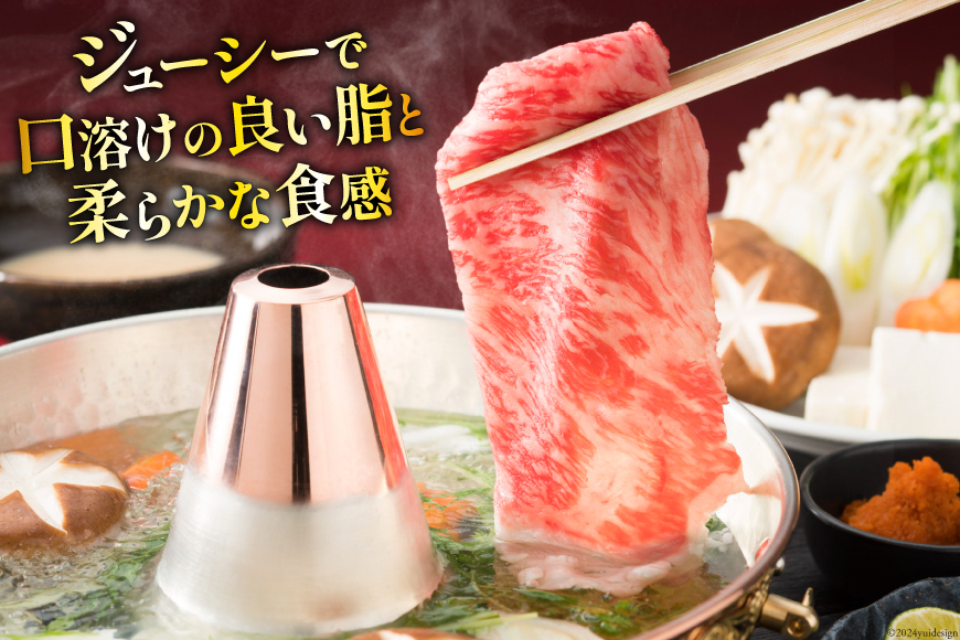 長崎県島原市のふるさと納税 BI117 長崎和牛 もも肉 スライス 200g×3パック 計600g  [ 牛肉 肉 和牛 すき焼き しゃぶしゃぶ モモ もも お肉 ダイニング味遊 長崎県 島原市 ]