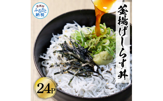[CF-R5cbs]KGP068 高知県産釜揚げしらす 50g×24パック 簡易梱包 小分け 国産 釜揚げ シラス丼 海鮮丼 ゆず付 お茶漬け 軍艦巻き 手巻き寿司 24人前 大容量 冷凍配送 おかず お取り寄せ のし対応 ギフト