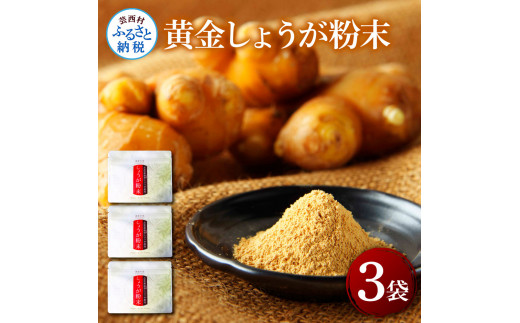 【高知県芸西村】【CF-R5cbs】SNS008 黄金しょうが粉末50g×3袋 - しょうが ショウガ 生姜 生姜パウダー 坂田信夫商店 黄金しょうが 高知 国産 料理 紅茶 しょうが湯 健康 美容 ふるさとのうぜい 故郷納税9000円 返礼品