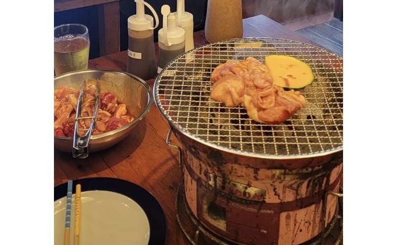 感謝券 【七厘焼肉 絆】感謝券10,000円分 (1,000円×10枚) 食事券 お食事券 食事 券 焼肉 ホルモン 七輪 飲食 蟹江町 愛知県