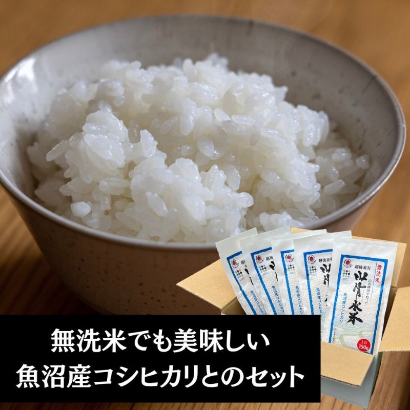 吉野家 人気5種20袋バラエティセット【冷凍】と新潟県魚沼産コシヒカリ「山清水米」無洗米真空1合パック10袋のセット 非常食 防災食