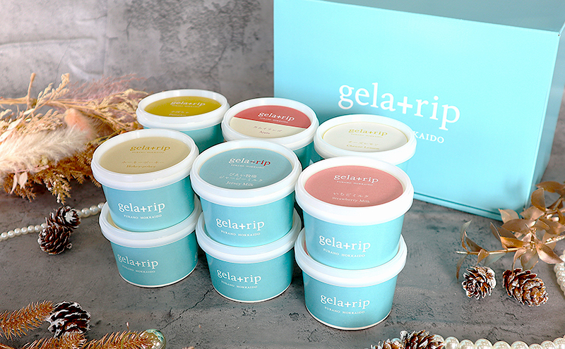 冬季 限定 】gelatrip's winter selection ジェラート 12個 BOX 6種 各