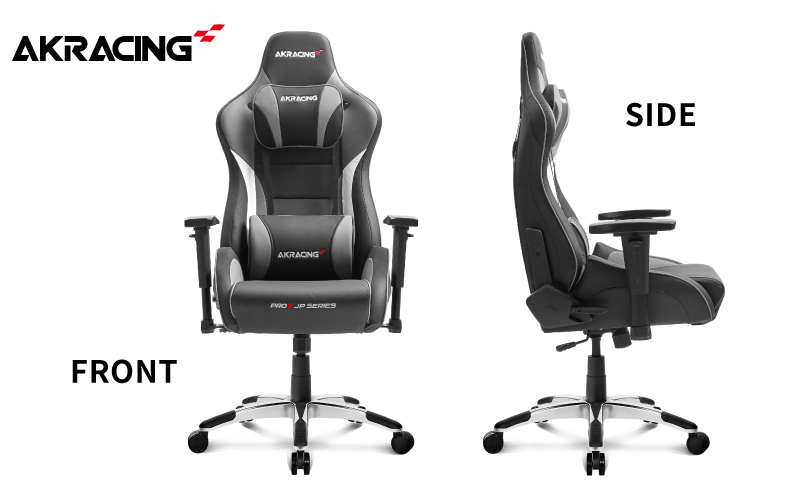 大阪府泉佐野市のふるさと納税 AKRacing Pro-X Gaming Chair (Grey) JP エーケーレーシング ゲーミングチェア（ヘッドレスト・ランバーサポート付き） 099H3161