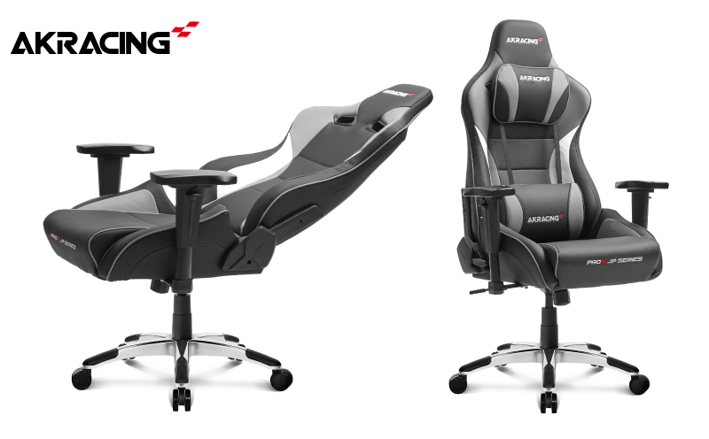 大阪府泉佐野市のふるさと納税 AKRacing Pro-X Gaming Chair (Grey) JP エーケーレーシング ゲーミングチェア（ヘッドレスト・ランバーサポート付き） 099H3161