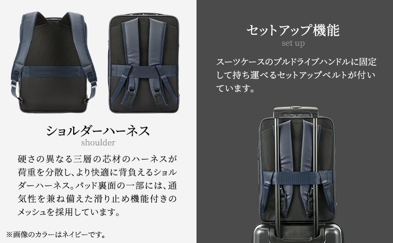 ace.GENE ガジェタブル DP2 ブラック No.3053201 ビジネス バッグ 出張 ノートPC かばん 通勤 収納力 PC 15L エース 日本製 国産 北海道 赤平市