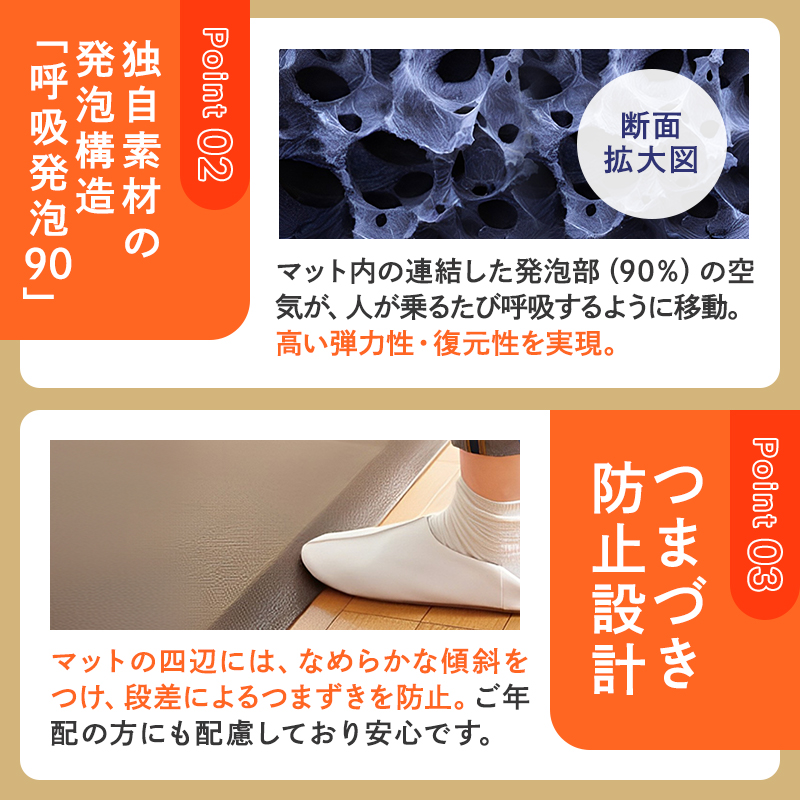 期間限定寄附額 [ ドクターマットプレミアム S・キャメル ] キッチンマット 厚手 アサヒ軽金属