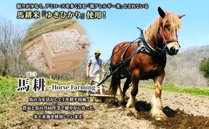 オリジナル クラフトビール Horse Farming Saison 330ml×4本 2026年1月中旬頃から配送 北海道 ビール 酒 アルコール 馬耕 ゆきひかり 米 米麹 オーガニック セゾン スタイル 家飲み 宅飲み 晩酌 お取り寄せ 贈答