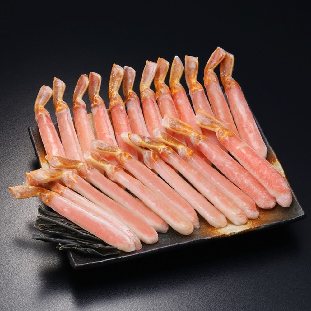 39-18 【年内配送12月15日入金まで】【厳選部位のみ】本ズワイガニしゃぶしゃぶ【大】(たっぷり1.5kg)｜ 生食可 お刺身 within2025