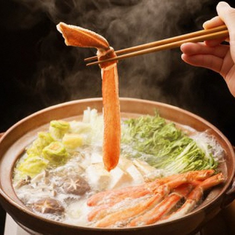 52-8 【年内配送12月15日入金まで】【厳選部位のみ】本ズワイガニしゃぶしゃぶ【大】(たっぷり2kg)｜ 生食可 お刺身 within2025