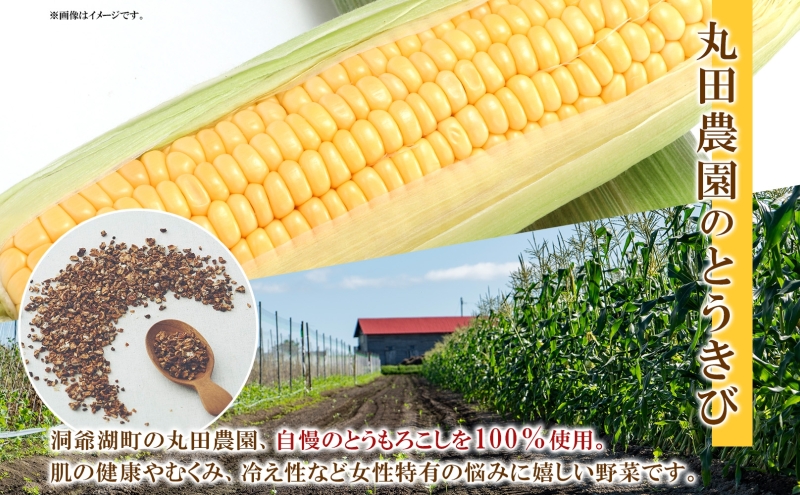 とうきび茶 ティーバッグ 2.2g入り 20包 洞爺湖町産 とうもろこし 丸田農園 とうきび トウモロコシ  ノンカフェイン 野菜茶 コーン茶 水出し ノンカロリー 健康茶 お取り寄せ ふうか 送料無料 北海道 洞爺湖町