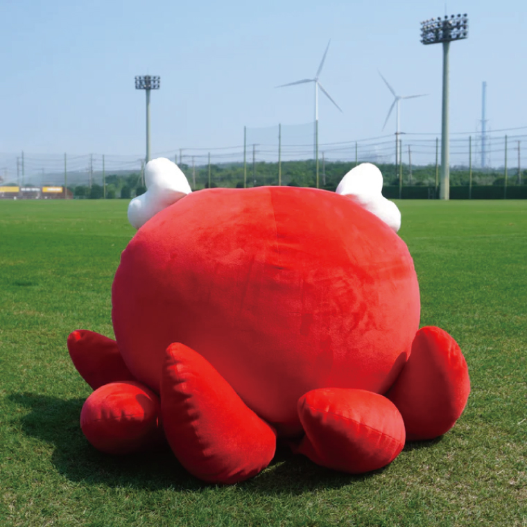 しかたこ特大ぬいぐるみ【鹿島アントラーズ グッズ サッカー エフシー ぬいぐるみ アイテム  茨城県 鹿嶋市】（KH-59）