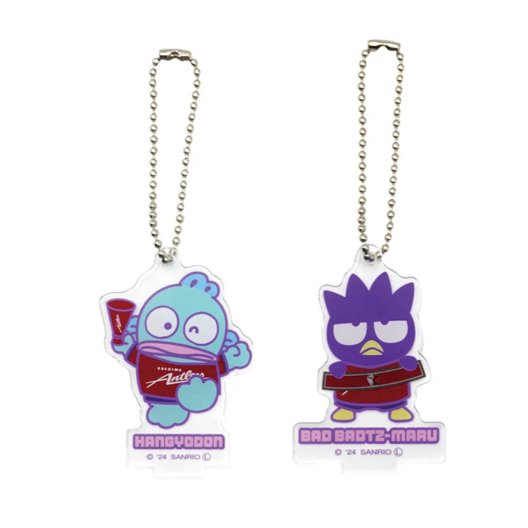 【ブラインド】はぴだんぶいアクリルスタンドミニキーホルダー 1個【鹿島アントラーズ グッズ サッカー エフシー アイテム  茨城県 鹿嶋市】（KH-31）