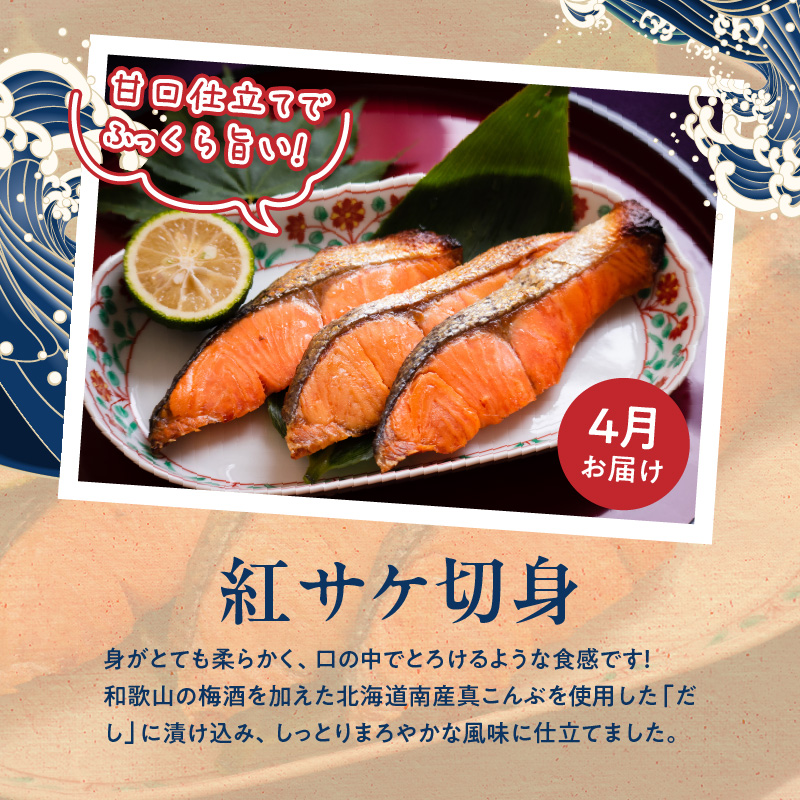 G60-T75_【定期便　偶数月6回】魚鶴商店堪能定期便