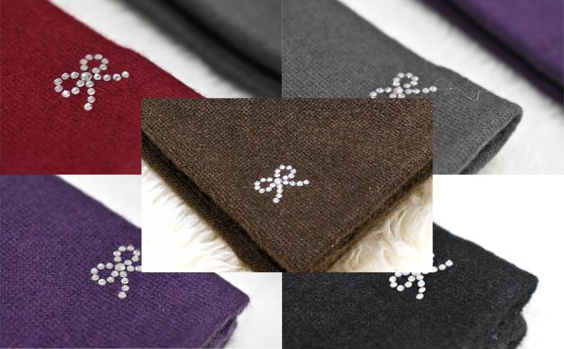 カシミヤ100％　レディース　ファッショングローブ ファッション小物 小物 寒さ対策 冬 冬小物 手袋 シンプル おしゃれ 通勤 お出かけ 普段使い 