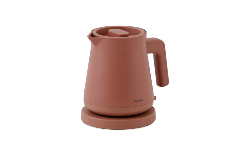 電気ケトルIBKT-800-Tテラコッタ アイリスオーヤマ 