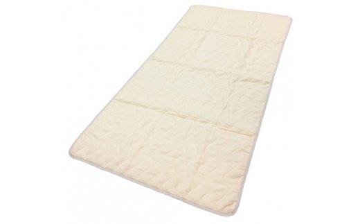 吸放湿性に優れた近江の麻ワタ800g入り「近江ちぢみ・本麻敷パッド」【CW34W】
