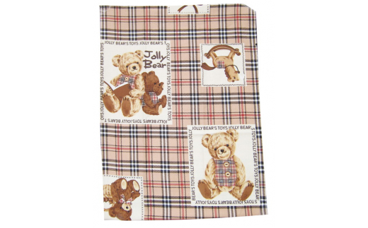 ジュニア用ふとん　掛敷2枚組セット（もめん綿入り）【CW41W】