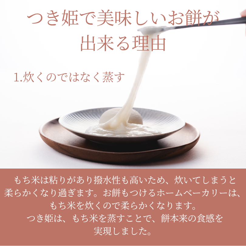 岡山県赤磐市のふるさと納税 みのる産業 3合餅つき機 つき姫 リッチホワイト 餅つき機 ホワイト