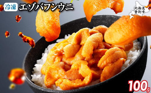 極上 エゾバフンウニ 冷凍パック100g