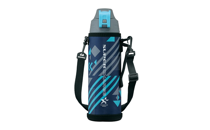 水筒 キッズ 1L 直飲み 真空断熱ダイレクトボトル DBR-1000 ネイビー アイリスオーヤマ 1リットル 子供 マグボトル おしゃれ 軽量 保冷 運動会 部活 スポーツ