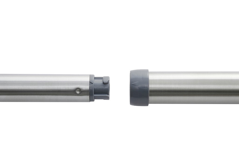 物干し竿 2.8m ステンレス 分割できるステンレス物干し竿2.8Ｍ（ハンガー掛付き） SU-280CH アイリスオーヤマ 伸縮物干し竿 ものほし 組立簡単 屋外 ベランダ物干し 室内 物干し 花粉