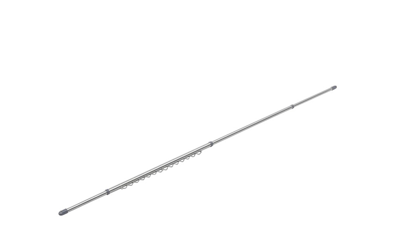 物干し竿 2.8m ステンレス 分割できるステンレス物干し竿2.8Ｍ（ハンガー掛付き） SU-280CH アイリスオーヤマ 伸縮物干し竿 ものほし 組立簡単 屋外 ベランダ物干し 室内 物干し 花粉