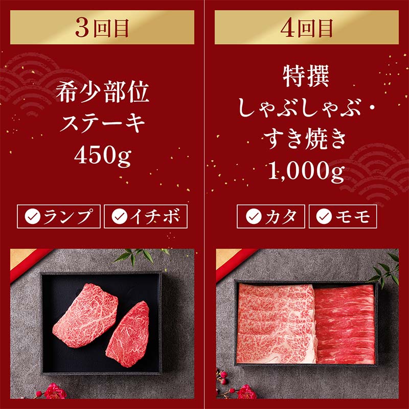 【和牛セレブ】能登牛 定期便「ビジネスクラス」全6回 【2026年1月以降発送】牛肉 最高級 定期便 黒毛和牛 能登牛 和牛セレブ F6P-2161
