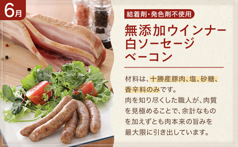 十勝幕別の定期便 お楽しみコース年6回お届け 加工食品 乳製品 チーズ 野菜 とうもろこし じゃがいも 