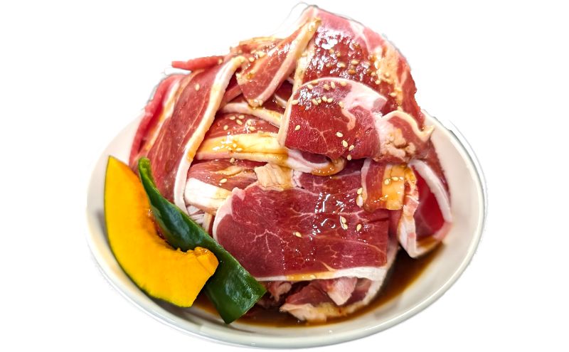 絶品！「十勝っ子焼肉 味付ジンギスカン」2種食べ比べ1.6kg（ラム400g×2・マトンロース400g×2）【 ジンギスカン 羊肉 ラム肉 ラム ロース肉 マトン 焼肉 BBQ バーベキュー 味付き 味付き肉 タレ 手切り アウトドア キャンプ】