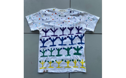 熊谷雲炎によるワークショップ（古代文字をTシャツに書く体験）書道 筆 体験 茨城県 守谷市