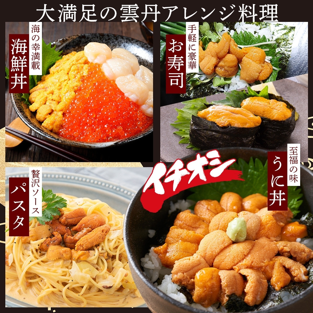 北海道弟子屈町のふるさと納税 【年末配送可能】3209. うに 海鮮 ウニ チリ産 冷凍 200g 4人前 雲丹 丼 刺身 うに 送料無料 北海道 弟子屈町