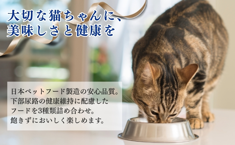 《ペットフード》日本ペットフード コンボ キャット 下部尿路の健康維持アソート 600g(120g×5袋入) ×12袋(ケース)