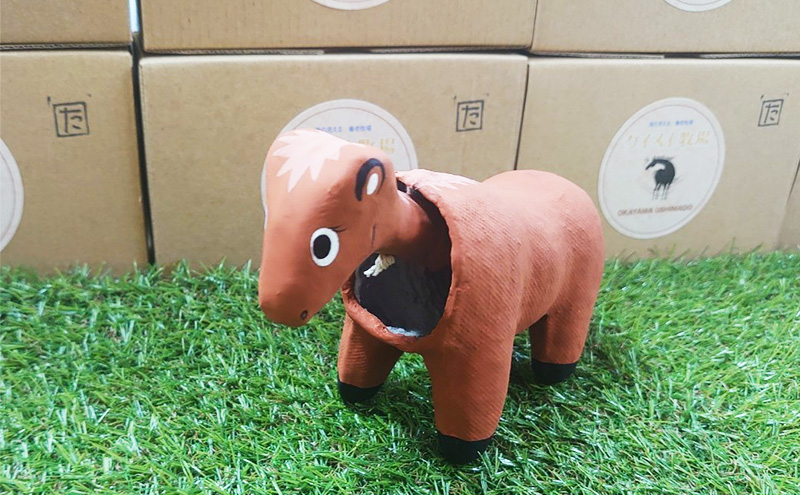 張子の馬 トントントントロ 通常バージョン 馬 うま 置物 インテリア 張子 張り子 干支 手造り オリジナル