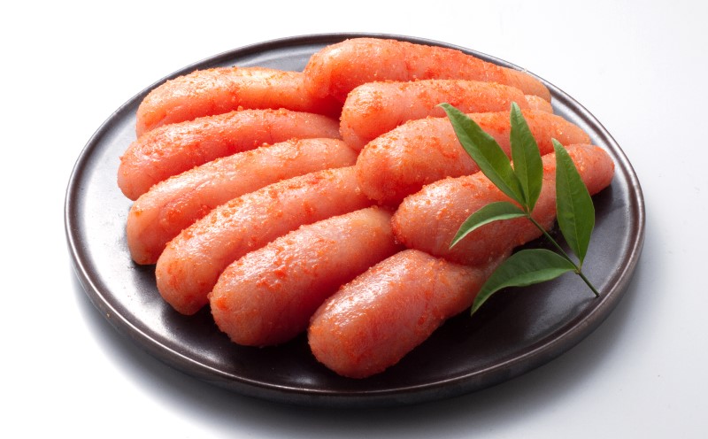 厳選 辛子明太子 計1kg (1本子)＜無着色・二段仕込み＞ 贈答用 化粧箱入り 明太子 めんたいこ