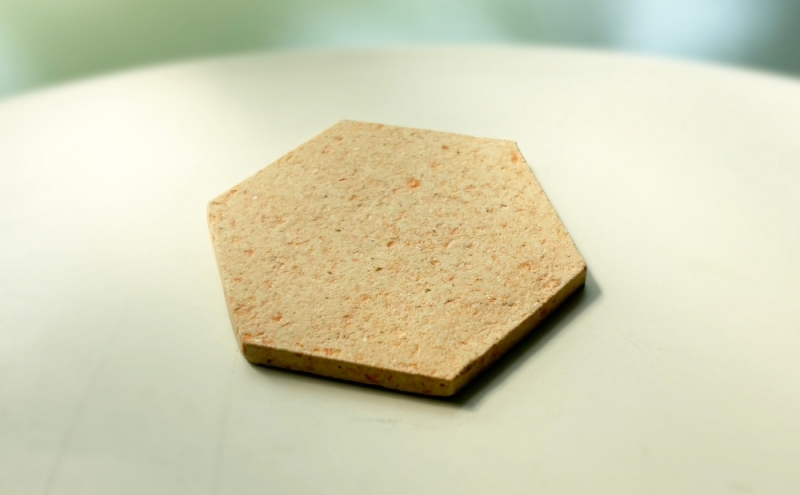 プレート Hexa Plate 正六角形 皮 搾りかす コーヒーかす みかん皮 にんじん皮 えごま搾りかす たまねぎ皮 小物 飾り台 アロマストーンディフューザー 土台 茅ヶ崎市 神奈川県