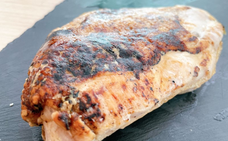 手焼き はかた地どり 炭火焼 ローストチキン 約2kg (8～12パック) 高たんぱく 低脂質 鶏むね肉