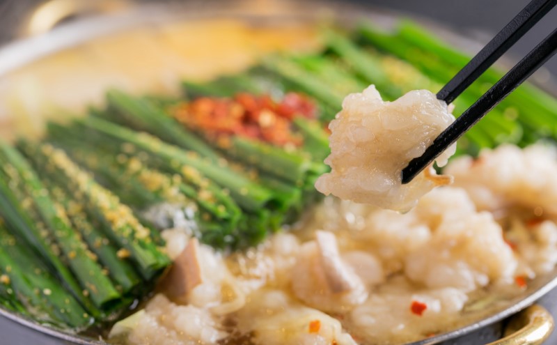 おおやま 博多 もつ鍋 (しょうゆ味/2人前) 牛もつ しょうゆ スープ ちゃんぽん麺