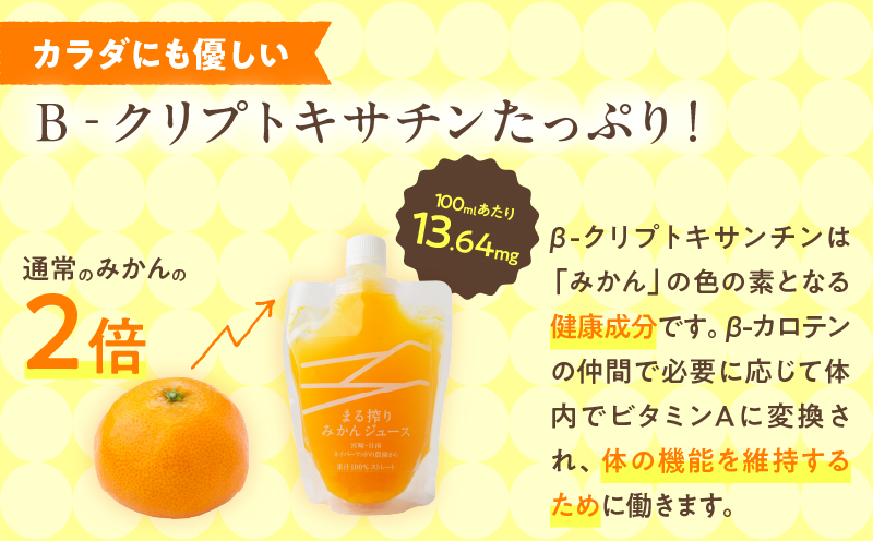 宮崎県日南市のふるさと納税 果汁 100％ まる搾り みかん ジュース 1000ml×3本 機能性表示食品 飲料 ソフトドリンク 果物 フルーツ 柑橘 ミカン シャーベット 国産 人気 おすすめ ギフト おすそ分け お土産 贈り物 プレゼント お取り寄せ 宮崎県 日南市 送料無料_BD62-22