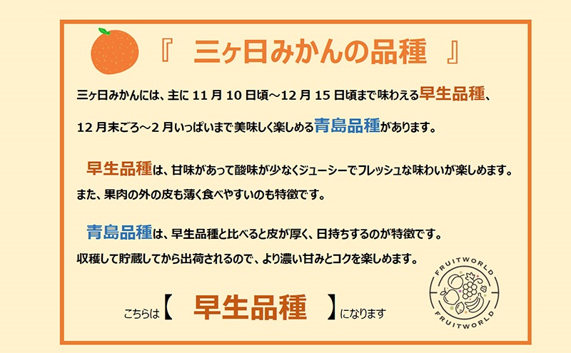 静岡県浜松市のふるさと納税 【2025年11月中旬より順次発送】『訳あり』 三ヶ日みかん 早生 2.5kg みかん ミカン 果物 柑橘 フルーツ 訳あり 静岡 浜松市