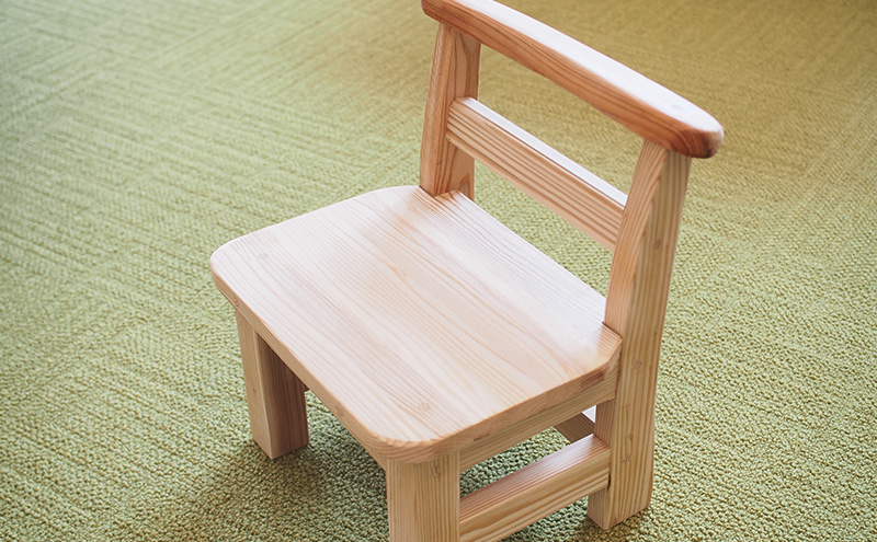 木製 町の老舗大工さん手作りのミニテーブル&チェア 机 椅子 テーブル チェア 子供