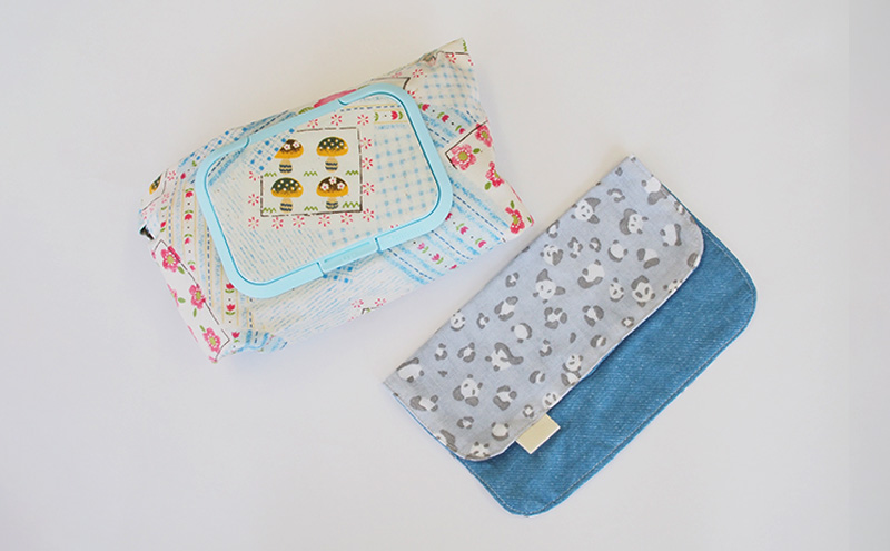 赤ちゃん アイテム 4点 セット (青色系) ベビー