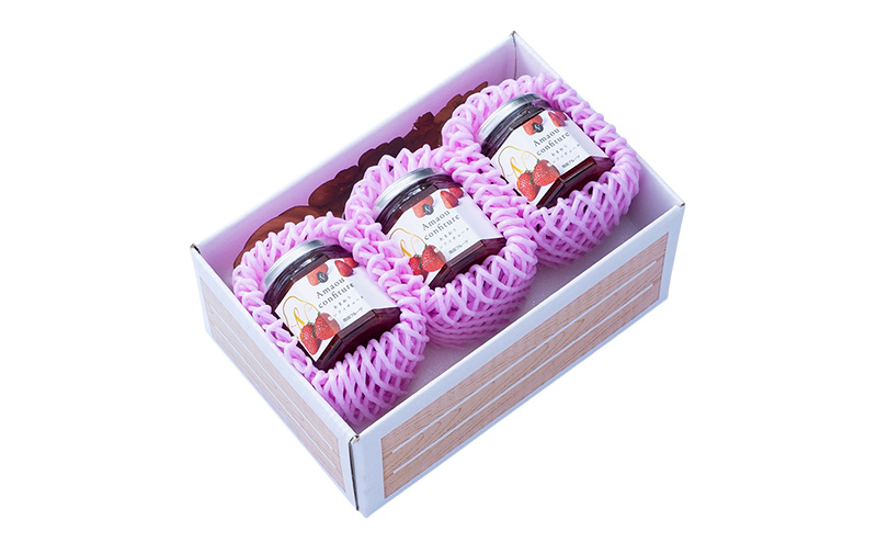 ジャム 福岡産 あまおうジャム180g×3個 苺 いちご ストロベリー 加工品 ※配送不可:離島