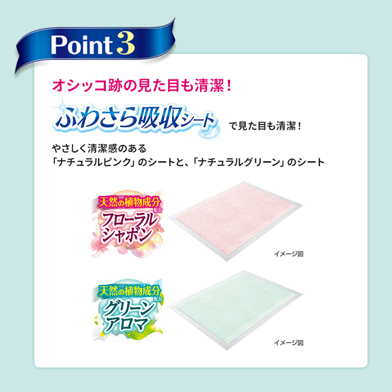 【期間限定】生活応援価格　デオシート 消臭&フレグランス グリーンアロマの香り ワイド 60枚×4 ペットシーツ ペットシート トイレ 犬 犬用トイレ ペット 清潔 ユニ・チャーム 愛犬用 ペット用品
