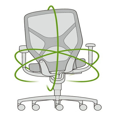 ウィルクハーンチェアー 184レンジ イン(レッド)／肘つき・アルミマットレッド塗装脚 ／在宅ワーク・テレワークにお勧めの椅子