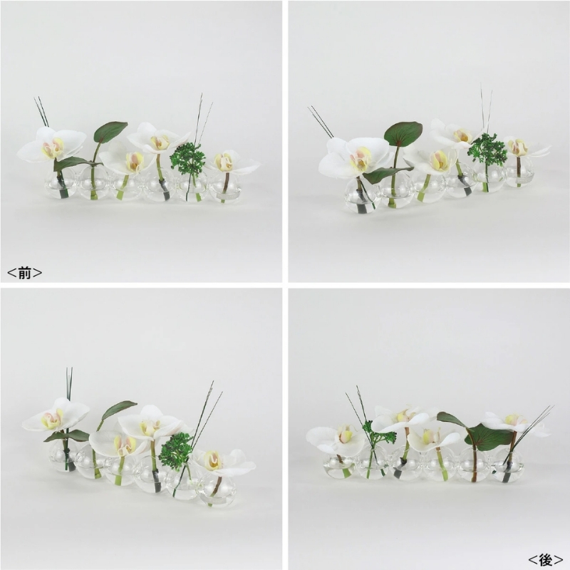 アートフラワー エミリオ・ロバ ファレノプシス6W-w TTNTA03150