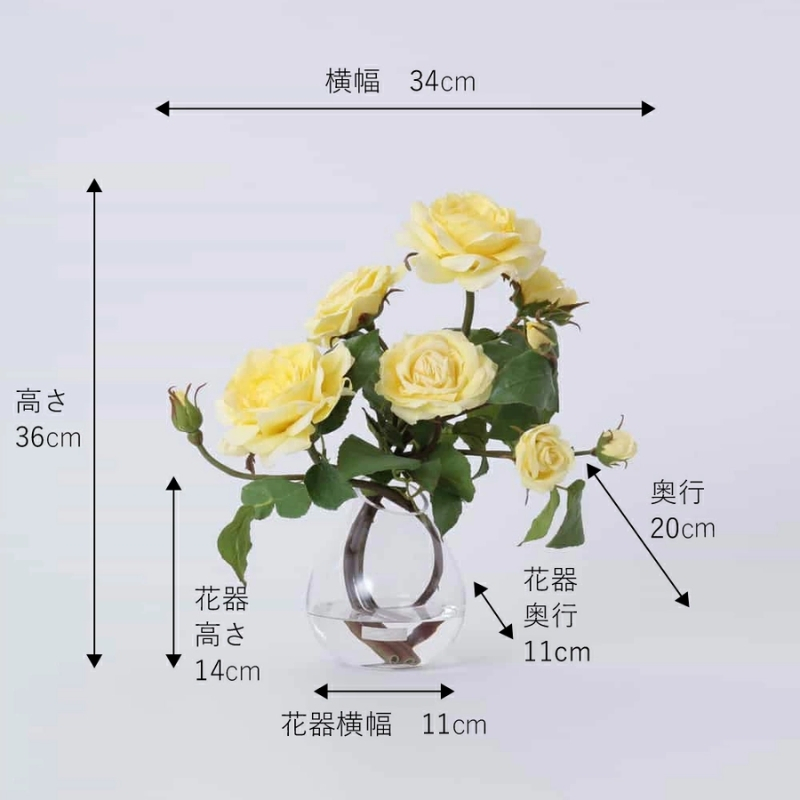 アートフラワー エミリオ・ロバ プリマローズye-L TTNTS34200