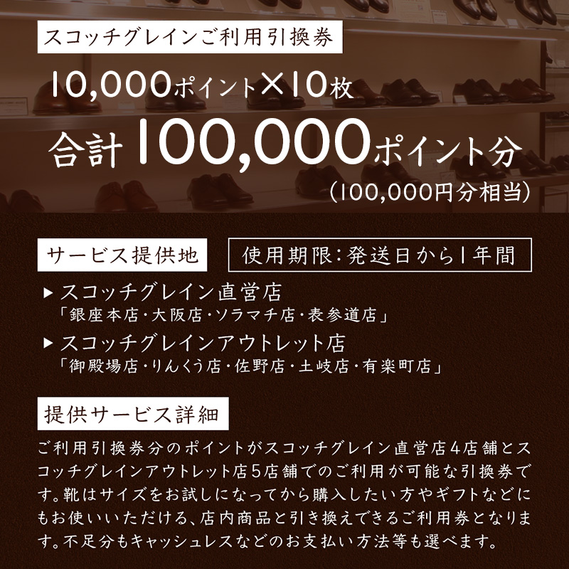 スコッチグレイン 紳士靴 ご利用引換券 NO.3340 チケット メンズ 靴 シューズ ビジネス ビジネスシューズ 仕事用 ファッション パーティー フォーマル